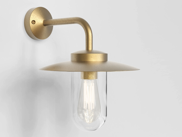 PORTREE - LED wall light in brass and glass _ Astro Lighting